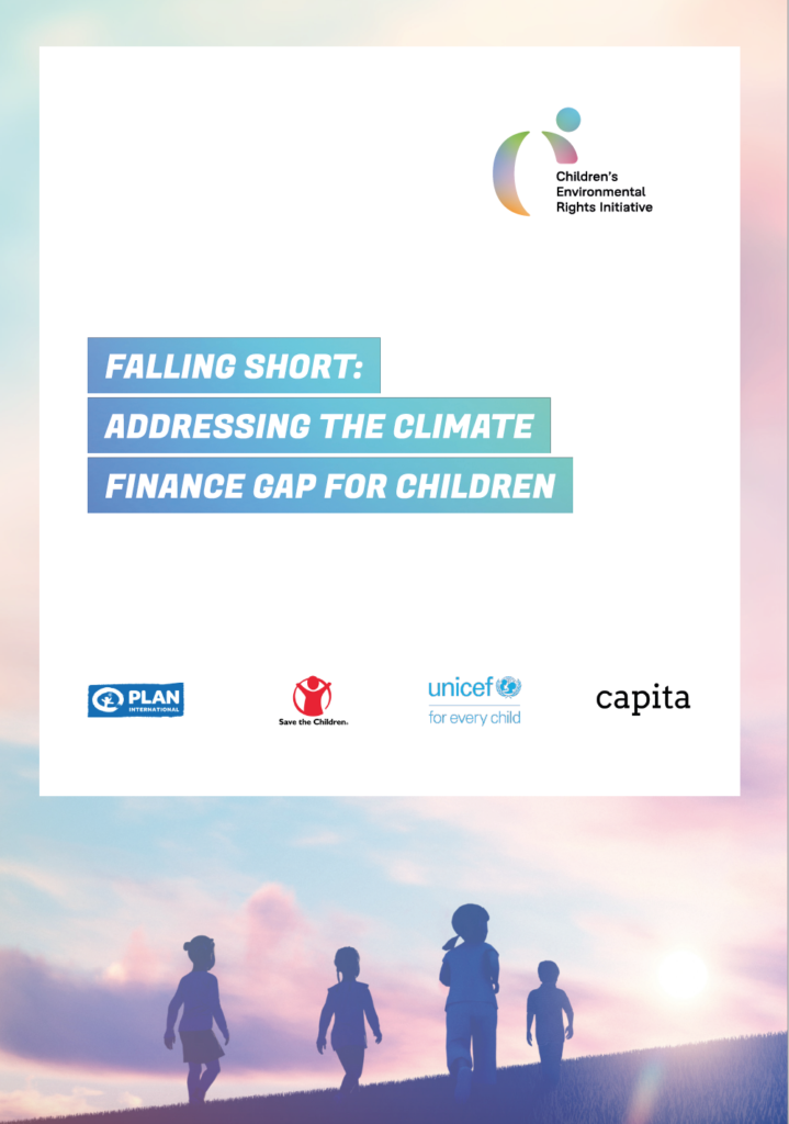 Falling Short: Addressing the Climate Finance Gap for Children